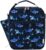 Kasqo Insulated Lunch Box for Kids, Reusable Lunch Bag with Shoulder Strap Water Bottle Holder Mini Cooler Thermal Meal Tote Kit for Toddler Girls and Boys, Blue Shark