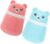 Kichvoe 2pcs Baby Puff Box Baby Powder for Newborn Travel Dispenser Travel Baby Powder Loose Powder Bottle Makeup Powder Dispenser Fluffy Powder Puff Travel Body Powder Jar Travel Supply