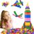 Kids 600pcs Set Building Blocks Construction Toy – Learning Playset STEM Toy Set Educational Kit Child Branin Development Preschool Kindergarten Toy