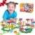 Kunmark Flower Building Toy Set, Garden Building Blocks Playset for Girls Boys, Educational Kids STEM Toys Creative – Stacking Game for Toddlers playset (98PCS)