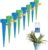 LABOTA 24 Packs Self Watering Spikes, Adjustable Plant Watering Spikes with Slow Release Control Valve Switch for Garden Plants Indoor & Outdoor