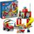 LEGO City Fire Station and Fire Engine 60375, Pretend Play Fire Station with Firefighter Minifigures, Educational Vehicle Toys for Kids Boys Girls Age 4+