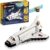 LEGO Creator 3 in 1 Space Shuttle Toy to Astronaut Figure to Spaceship 31134, Building Toys for Kids, Boys, Girls Ages 6 and up, Creative Gift Idea