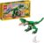 LEGO Creator Mighty Dinosaurs 31058 Build It Yourself Dinosaur Set, Create a Pterodactyl, Triceratops and T Rex Toy (174 Pieces)