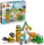 LEGO DUPLO Town Bulldozer Construction Vehicle Toy Set 10990, Early Development and Activity Toys, Big Bricks for Small Hands, Pretend Play Learning Toy, Gift for Toddlers Boys Girls Age 2+ Years Old