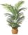 LOMANTO Fake Majesty Palm Plant 4Ft Artificial Plants for Home Decor Indoor Faux Palm Trees in Pot Fake Tropical Plants for Housewarming Gift 1Pack