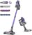 Laresar Cordless Vacuum Cleaner, 30 Kpa Powerful Stick Vacuum, Lightweight Vacuum for Hard Floor Carpet Pet Hair, 30Mins, Rechargeable Battery, Purple (Elite 1)