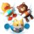 Lehoo Castle Bath Toys, 3 Pcs Wind up Bathtub Toys, Floating Swimming Bath Toys – Included Dog, Duck, Bear, Cute Animals Pool Water Toys for Baby Toddler