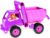 Lena Eco Active Princess Dump Truck Toy for Kids | Moveable & Lifting Back Toy Dump Truck for Toddlers BPA & Phthalates Free Food Grade Resin and Environmental Friendly Construction Vehicle Toy Pink