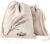 Linen Bread Bags – 2-Pack 11 x 15″ Ideal for Homemade Bread, Unbleached, Reusable Food Storage, Housewarming, Wedding Gift, Storage for Artisan Bread – Bakery & Baguette