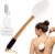 Lotion Applicator for Back | 17″ Long Handle Back Lotion Applicator | Easy Reach Self Application for Skin Cream, Pain Relief Gels & Medical Ointments | Includes 4 Textured Pads | ONLY SOLD BY YOOVE