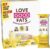 Love Good Fats Keto Protein Snack Bars – Truffle Lemon Mousse – 13g Good Fats, 9g Protein, 5g Net Carbs, 2g Sugar, Gluten-Free, Non GMO, 12 Pack