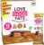 Love Good Fats Plant-Based Keto Protein Snack Bars – Truffle Chocolate Peanut Butter – 12g Good Fats, 9g Protein, 4g Net Carbs, 1g Sugar, Gluten-Free – Peanut Butter Chocolatey, 12 Pack