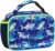 Lunch Bag Kids – Insulated Lunch Box Kids School Student Portable Lunch Box for Boys Kindergarten Preschool Children Reusable Shark Lunch Bag with External Bottle Holder