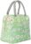 Lunch Bag for Women, Insulated Lunch Bags, Daisy Waterproof Lunch Kit for Womens Kids at School Office Picnic (Green)