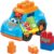 MEGA BLOKS Fisher Price Toddler Building Blocks Toy Car, Ricky Race Car with 6 Pieces and Storage, 1 Figure, Blue, Gift Ideas for Kids