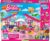 MEGA Barbie Malibu House building set with 303 bricks and special pieces, accessories and 2 micro-dolls, toy gift set for ages 5 and up