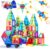 Magnetic Tiles for Kids 3D Magnet Building Tiles Set STEM Learning Toys Magnetic Toys Gift for 3+ Year Old Boys and Girls