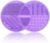 Makeup Brush Cleaning Mat, Silicone Makeup Brush Scrubber, Makeup Brush Cleaner Pad, Cosmetic Brush Cleaner, Brush Cleaning Pad, Suitable for Makeup Brush, Makeup Sponge, Powder Puff (Purple)