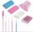 Mascara Wands Disposable Lip Brush and Eyebrow Spoolie Brush Micro Makeup Applicator Brush Tool Kit(120pcs)