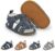 Meckior Summer Baby Sandals Newborn Infant Boys Soft sole Non-Slip First Walkers Shoes