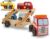 Melissa & Doug Emergency Vehicle Carrier (Two-Level Tractor-Trailer Truck Toy with 4 Vehicles)