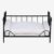 Metal Frame Pet Bed, Light Weight Animal Furniture K/D Dog Bed with Velvet Mattress