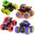 Monster Trucks Inertia Car Toys – Friction Powered Car Toys for Toddlers Kids Birthday Christmas Party Supplies Gift for Boys and Girls (4 Color)