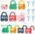 Montessori Toys Lock and Key Toy for Kids, Sensory Toys for Toddlers Educational Toys Busy Board Game Include 6pcs Train, Fine Motor Skill Toys Gift