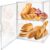 Montex Large Bread Box for Kitchen Countertop, 3 Layers Adjustable Food Safe Clear Bread Storage for Bread, Bagel, Muffins