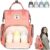 NARUTOO Diaper Bag Backpack, Waterproof Mommy Diaper Bag, Large Capacity Diaper Bag with Diaper pad and Insulated Pockets