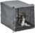 New World Pet Products Double Door Dog Crate Kit Includes One Two-Door Dog Crate, Matching Gray Dog Bed & Gray Dog Crate Cover, 30-Inch Kit Ideal for Medium Dog Breeds, B30DD-KIT