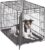 New World Pet Products Folding Metal Dog Crate; Single Door 30″