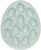 Now Designs Deviled Egg Tray, Robin Blue – Holds Dozen Eggs | Stoneware