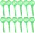 OBANGONG 12 PCS Plant Watering Bulbs,Automatic Watering Globes Plastic Self Watering Bulbs Garden Plant Waterer Balls Device,Improved Adjustable Indoor Outdoor Garden Self Watering System