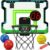 OKKIDY Mini Indoor Basketball Hoop, Light-up Basketball Hoop with Electronic LED Scoreboard, Small Basketball Game Sports Toys for Kids Teens Adults, Idea Gifts 6, 7, 8, 9, 10, 12+ Year Old Girls Boys