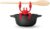 OTOTO Red The Crab Silicone Utensil Rest – Silicone Spoon Rest for Stove Top – BPA-Free, Heat-Resistant Kitchen and Grill Utensil Holder – Non-Slip Spoon Holder Stove Organizer and Steam Releaser