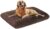 OXS Dog Bed Long Plush Calming Pet Bed, Comfortable Faux Fur Washable Crate Mat with Anti-Slip Backing for Jumbo Large Medium Dogs