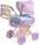 Olivia’s Little World – Baby Doll Bassinet Stroller, Baby Doll Pram Stroller Buggy for 3 Year Old Girls Toddlers, 2 in 1 Deluxe Doll Stroller for up to 16″ Dolls, Toy Baby Stroller – Iridescent Color