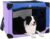 Ownpets Portable Travel Soft 32″x 23″ x 23″ Pet Crate Kennel with 3 Mesh Windows for Medium Large Dogs & Cats, Great for Home & Outdoor, Blue&Purple