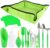 Pack of 24 Succulent Tool Set, Mini Garden Tools Set Succulent Hand Tools Garden Flower Plants Transplanting Supplies with Plant Potting Tarp Mat for Indoor Outdoor Miniature Fairy Garden Plant Care