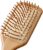 Paddle brush, hair brush, Made of pure natural bamboo, no paint coating, massage the scalp while combing hair to promote blood circulation, prevent static electricity (1pcs)