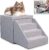 PetFusion Multi-Purpose Pet Stairs, Foldaway Cat & Dog Steps. Ottoman & Dog Toy Basket & Storage, Great Dog & Cat Window Perch (18x18x18”) Perfect Pet Steps for Couch, Bed, or Window. 1 Year Warr