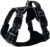 Petopet Dog Harness, No Pull Vest Harness with 3 Buckles for Small Medium Large Sized Dogs, Easy Put On & Off Soft Padded Handle, for Walking Training Tactical Control Pet Harness, Black, Medium