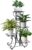 Plant Stand for Indoor Outdoor Plants Multiple – 4 Tier Metal Plant Shelf Rack for Corner – Tiered Flower Pot Stands Holder – Iron Potted Planter Shelves Organizer for Patio Balcony Garden – Black