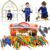 Playlearn 300 Piece Straws Builders Construction Building Toy with Wheels – with Special Colored Connectors