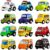 Pull Back Car, 12 Pack Assorted Mini Plastic Vehicle Set,Funcorn Toys Pull Back Truck and Car Toys for Boys Kids Toddler Party Favors,Die Cast Car Toy Play Set Manufacturer: Funcorn Toys