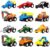 Pull Back Vehicles,12 Pack Assorted Construction Vehicles and Raced Car Toy,Yeonha Toys Vehicles Truck Mini Car Toy for Kids Toddlers Boys,Pull Back and Go Car Toy Play Set