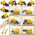 PullCrease 30 Set Valentines Day Construction Vehicle Valentines Day Cards Set 30 Construction Truck Toys 30 Valentine’s School Classroom Exchange Greeting Cards for Construction Party Favors Gifts