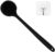 QODGDOQ Silicone Shower Body Brush Back Scrubber,Brush Round Head with Long Handle for Exfoliating SPA Massage Skin Care Improve Circulation,Black